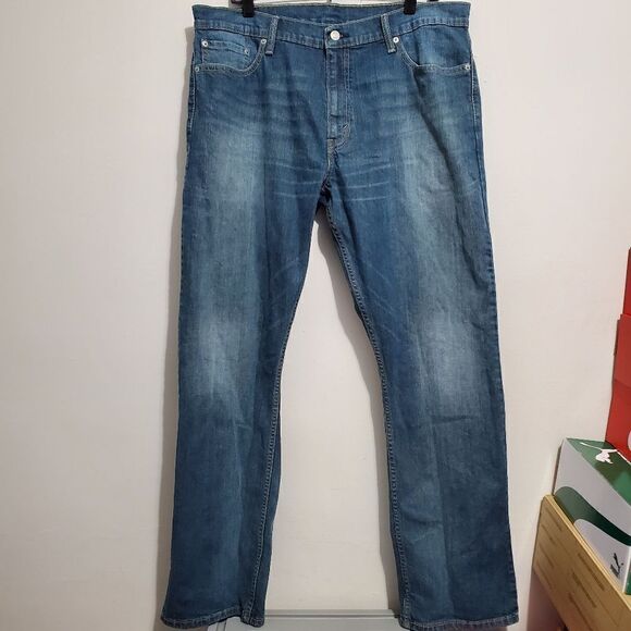 Levi's Other - Preowned mens Sz 38×32 levis 514 Straight fit denim jeans blue